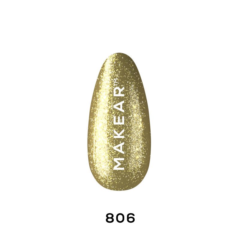 Makear - Lakier hybrydowy 806 PGlitter 8ml